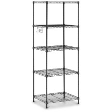Wire wire wire bookcase 5 shelves 55 x 44.5 x 150 cm to 150 kg