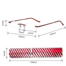 Μεταχειρισμένα γυαλιά ανάγνωσης Mini Kokobin με +1.5 γυναίκες και άνδρες