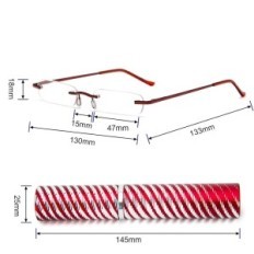 Μεταχειρισμένα γυαλιά ανάγνωσης Mini Kokobin με +1.5 γυναίκες και άνδρες