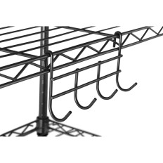 Žična žica žice Knjižarska omara 5 polic 55 x 44,5 x 150 cm do 150 kg