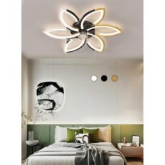 Gebrauchte Deckenventilator mit 70W Goldener Lampe Ruhig mit Fernbedienung und Anwendung