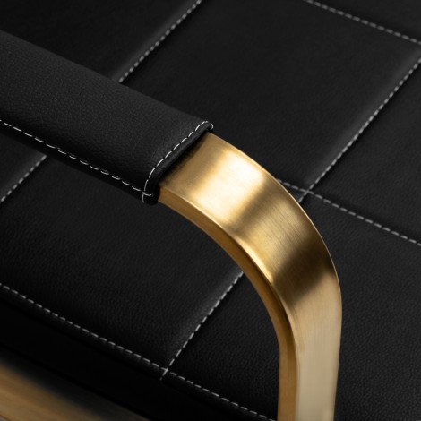 Sofa za čekaonicu Avila — detaljni prikaz naslona za ruke