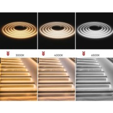 LED szalag 30m vízálló IP65 Shine Decor SMD 2835 120 LED / m hőfehér