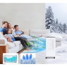 Gebruikte 60W water water airconditioner zonder 6L-buis met afstandsbediening en 7h timer