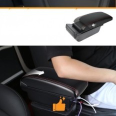 Middle Armrest for VW POLO 9N 2002-2009 OYHCM Double-layer