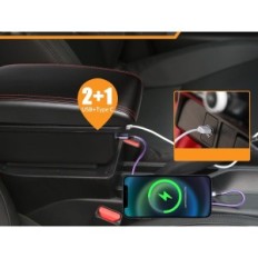 Middelste armleuning voor VW POLO 9N 2002-2009 OYHCM dubbellaags