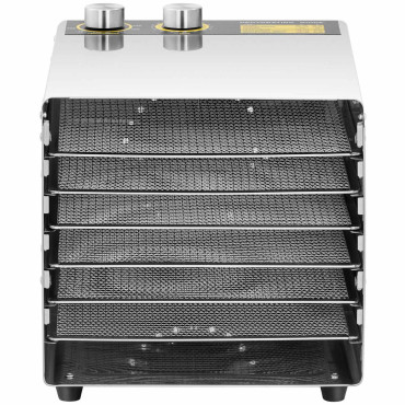 Ammatillinen ruokakuivausruoka hedelmät sienet 6 ruudukko 500 w