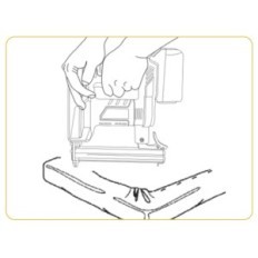 Cloueur sans fil 18ga 2in1 18V / 20V avec 500 ongles et 500 agrafes