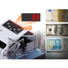 UŻYWANE Liczarka banknotów z UV/MG/WM Bonvoisin V10  wersja EU