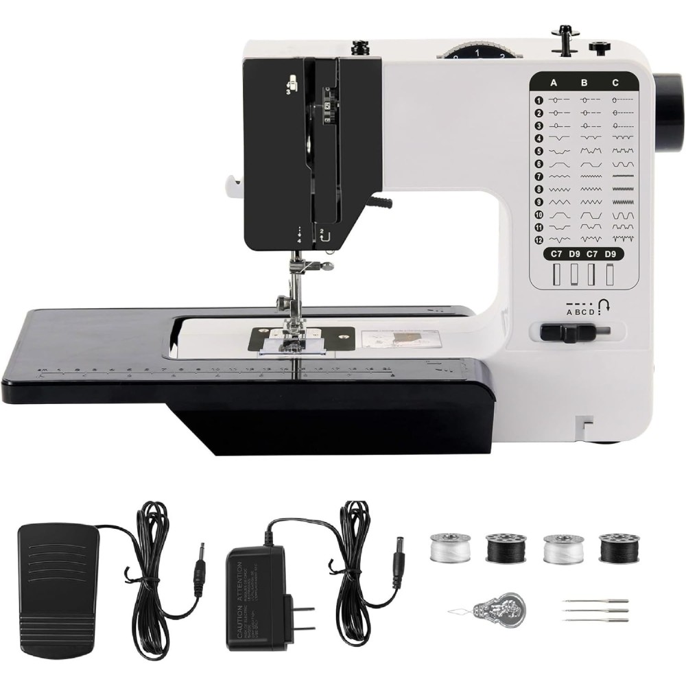 Used Liropau Sewing machine 38 portable stitches for beginners