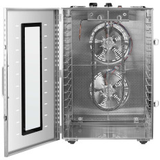 Industrial food dryer Food fruits of mushroom fruits 16 grates 1500 w