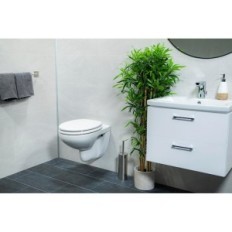 Begagnade / ofullständiga sedessionskort WC Kan Malmö oval vit