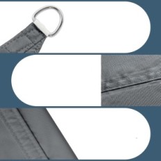 Used Cool Sail Sail Triangular 5x5x7m waterproof