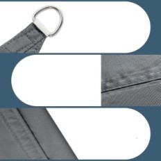 UŻYWANE Żagiel przeciwsłoneczny Cool Area trójkątny 5x5x7m wodoodporny