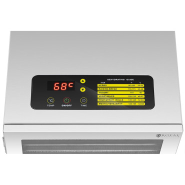 Professionele food droger eten fruit van champignons 12 roosters 800 W
