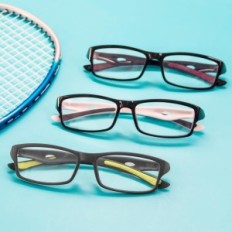 Lectura y gafas de computadora +3.00 Kokobin TR90 Antiblue Set 3pcs