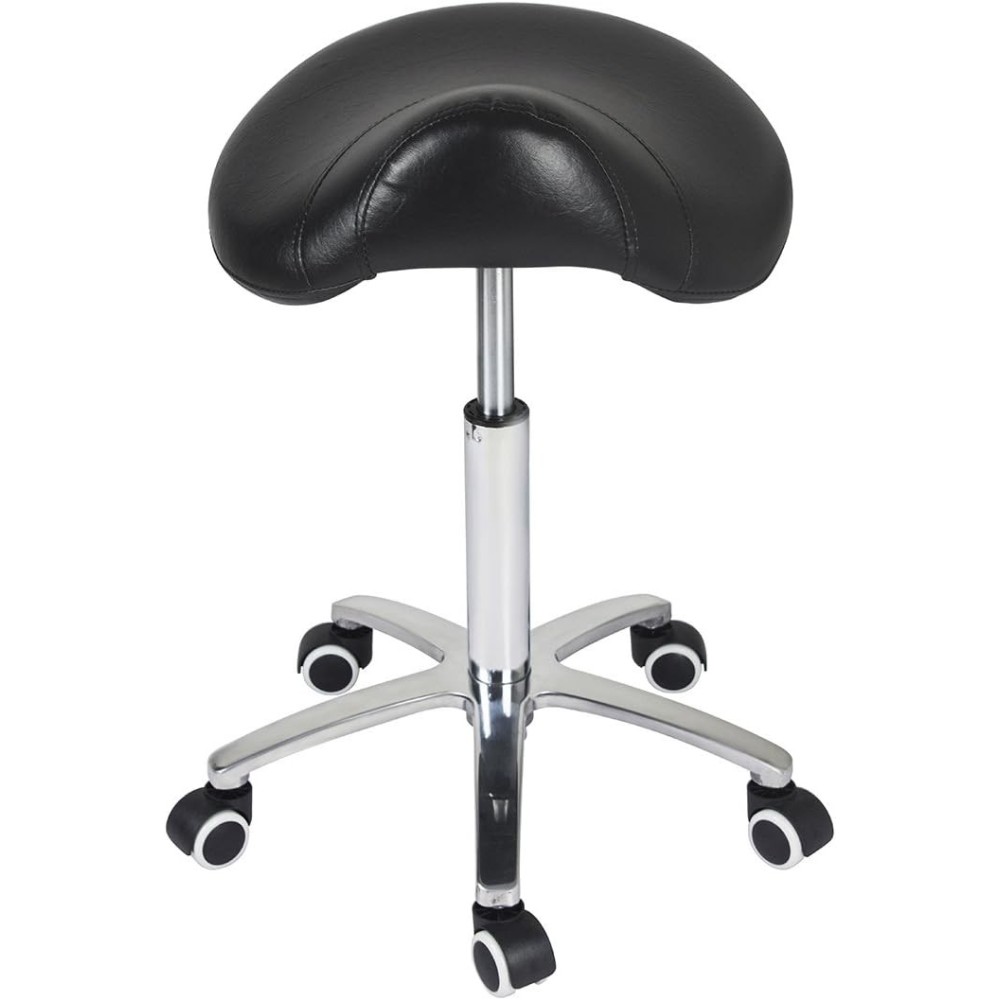Saddles on wheels Antlu adjustable black exhibition