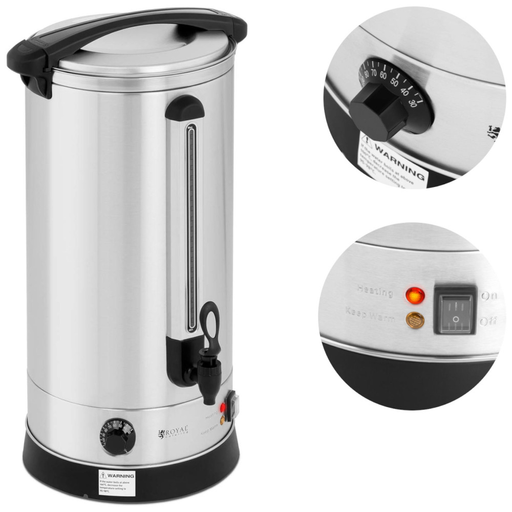 Water Water Heater Double Heater Double Walls Steel 23.5l 2500 W