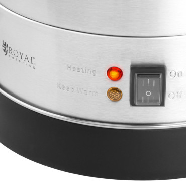 Ohrievač vody Dvojitý ohrievač Dvojité steny Oceľ 23.5L 2500 W