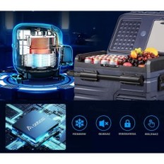 Aaobosi 45L Dual Zone Compressor šaldytuvas su WiFi ir parodų valdymas