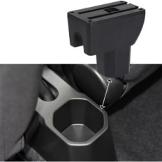 Oyhcm in pelle bracciolo medio per Suzuki Ignis Black