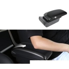 Middle Armlest Leather Oyhcm for Suzuki Ignis Black