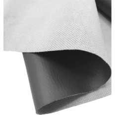 Ekoszówa Skaj A-Express 500x140 cm tessuto da tappezzeria grigio scuro impermeabile