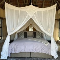 Canopy puuvill 100% kuninganna / King Bed Mosquito Net