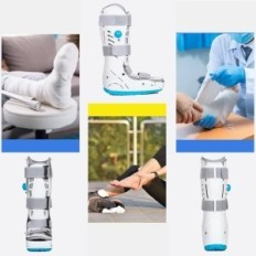 Orthese aufblasbare Luftnocken beim Verdrehen von Knöchel orthopädisch, aber