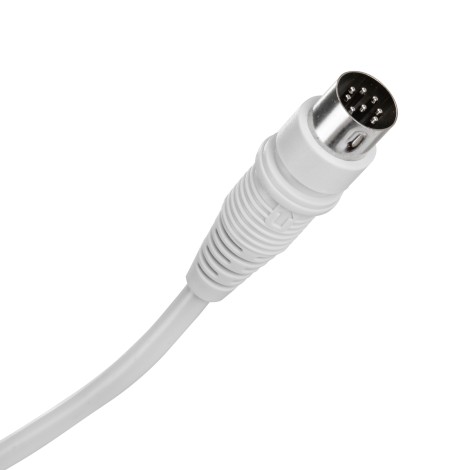Splitter-Adapter für Fernbedienung und Fußcontroller des Kosmetikstuhls KATE — Detailaufnahme Kabel