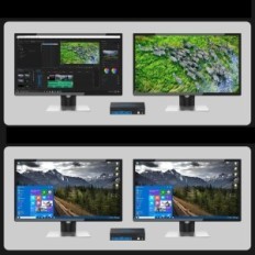 KVM CMSTEDCD VP-SW222 HDMI + DP Switch 8K60Hz USB 3.0 a 2 Computadores