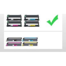 Tambour photosensible incomplète LCL DR248 Remplacement du frère 3 pcs.