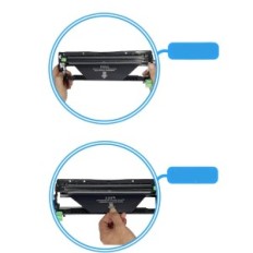 Photosensitive Drum incompleto Sostituzione DR248 per il fratello 3 pezzi.