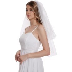 Vestido de noche Long Dresstells Encaje blanco para tamaño de boda XXL