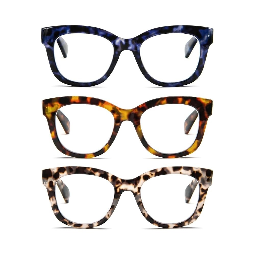 Reading glasses and computer Kokobin Women / Mens +2.00 set 3 pcs