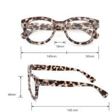 Leesbril en computer Kokobin Dames / Mens +2.00 Set 3 stks