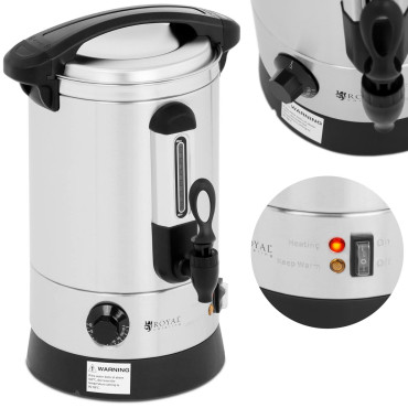 Vodná voda ohrievačka Dvojitá dvojitá stena 6.5L 1500 W