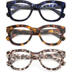 Lesebrille und Computer Kokobin Frauen / Mens +2.00 Set 3-tlg