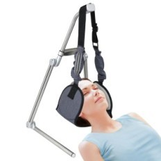 Hammock para a cabeça e pescoço menor com suporte portátil ajustável