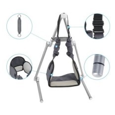 Hammock para a cabeça e pescoço menor com suporte portátil ajustável