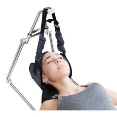 Hammock to the head and neck TOOKEL with adjustable portable stand