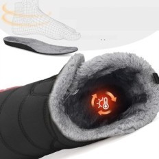 Botas de inverno masculinas aqueceram Sistke R.39 Botas de Neve com uma sola de borracha