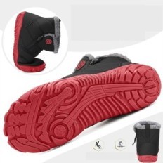 Botas de inverno masculinas aqueceram Sistke R.39 Botas de Neve com uma sola de borracha