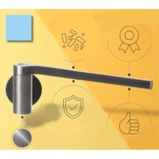 Magnetic handle on the sink cloths Happy SINKS Stainless steel