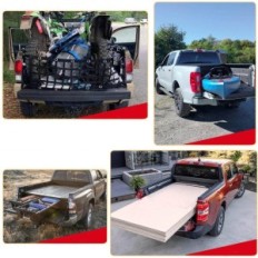 Grade de bagagem para pickup 213x50cm, ajustável forte para carregar