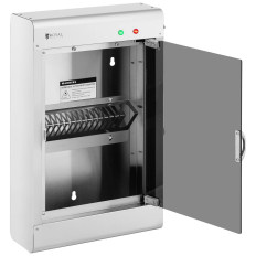 Disinfection sterilizer for gastronomic UV knives on 14 knives