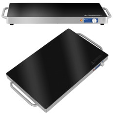 Disco. Bandeja de calefacción. Catering glass with adjustable power. 60-105 C 240 w