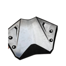 Rabljena Yamaha Tmax 530 Front Air Deflektors 2012-2016 Black Psler