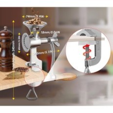 Grinder a mano per papavero e spezie CGOLdenwall acciaio inox 304