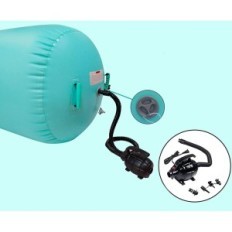 Rollo gimnástico inflable PPXIA Rollo de aire con un pomado